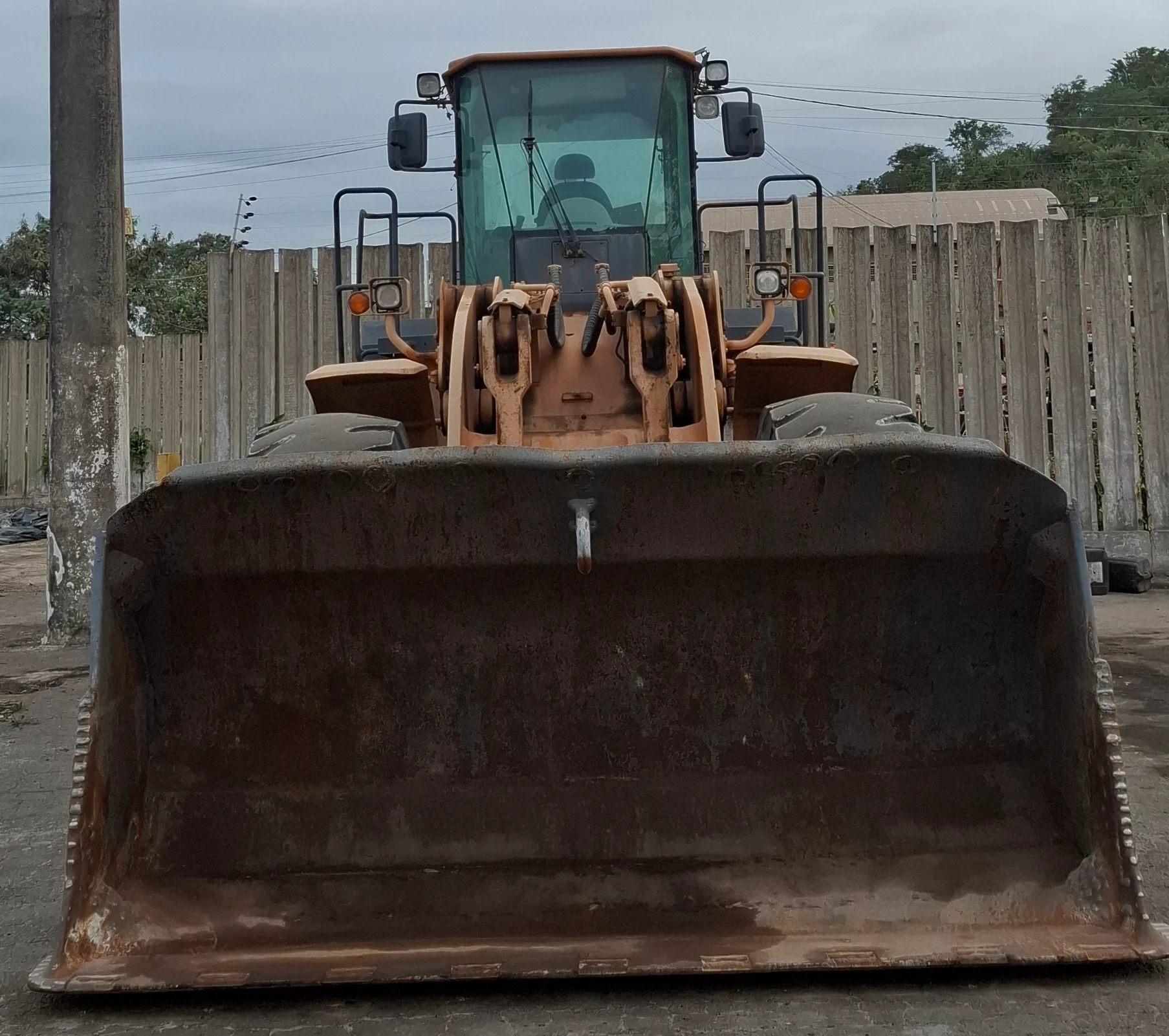 Hyundai HL780-7A, pá carregadeira da GABE