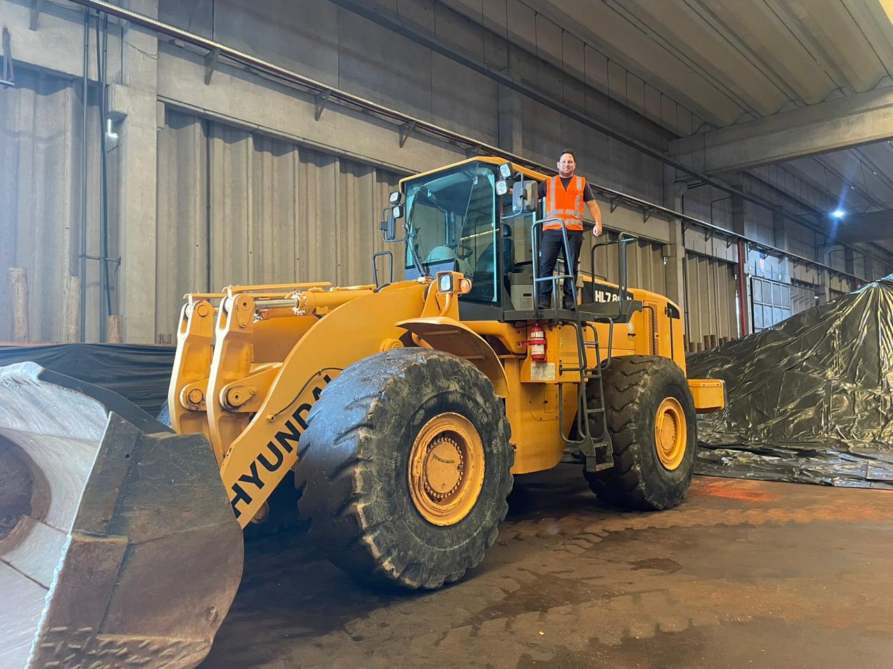 Hyundai HL780-7A, pá carregadeira da GABE