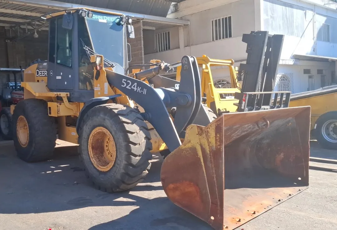 John Deere 524, pá carregadeira da GABE